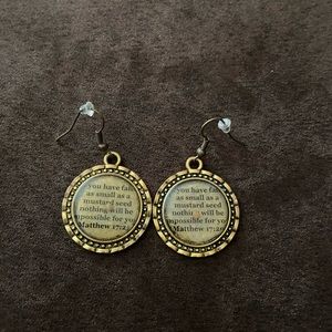 Mustard Seed earrings